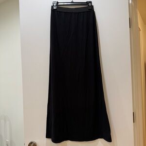 Vivienne Tam Black Maxi Skirt